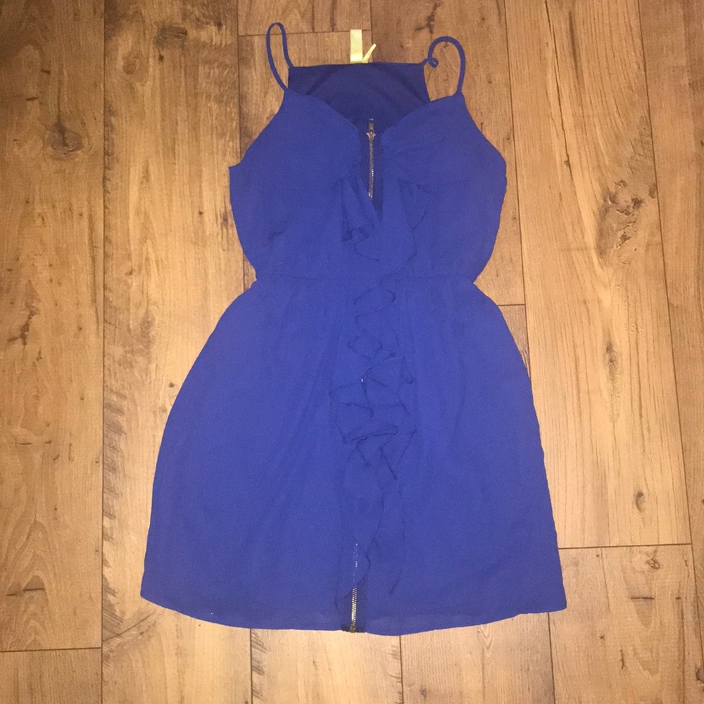 Blue dress